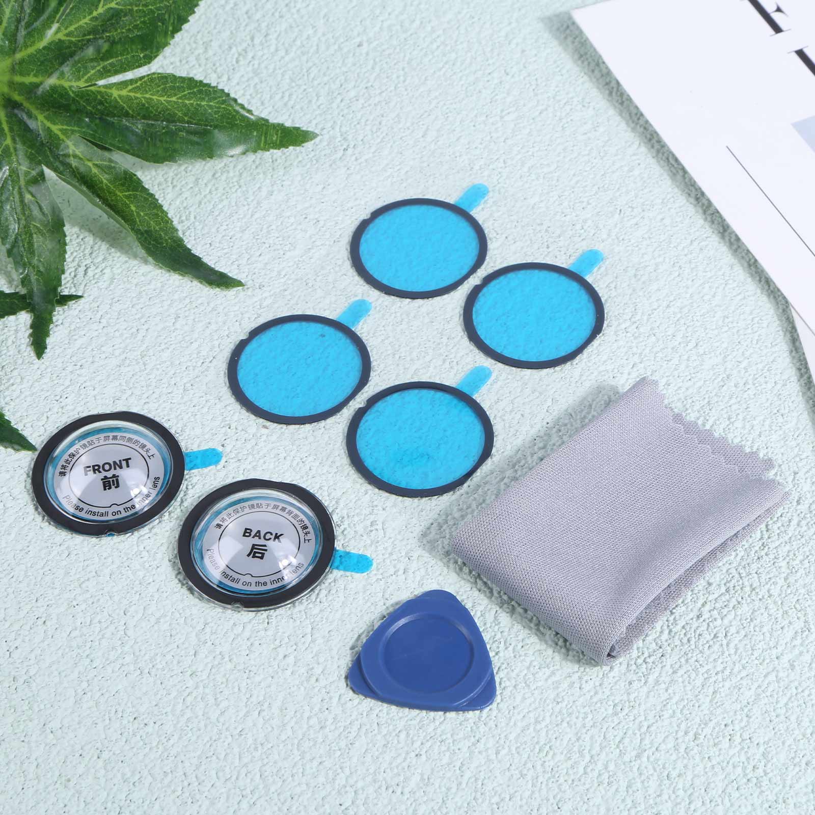 Camera Lens Protector - 2 protections d'objectif de caméra avant