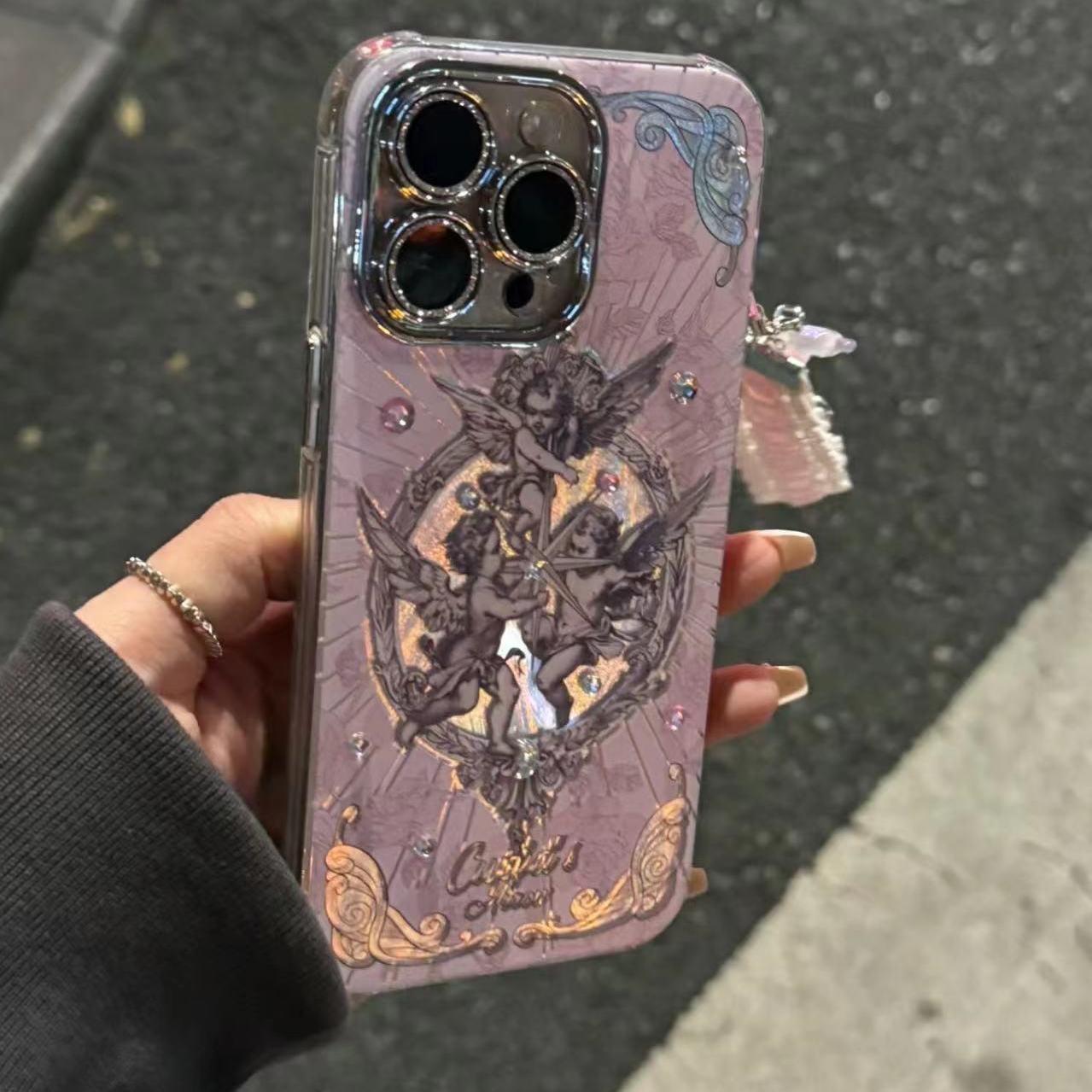 Vivo Y28 - Coque de téléphone rétro Cupidon Angel