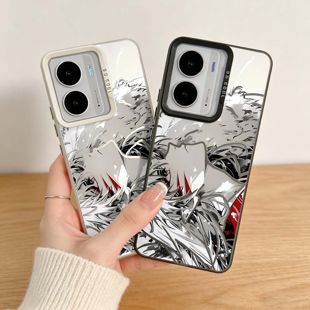 Realme C67 - Coque de téléphone colorée argentée Sesshomaru