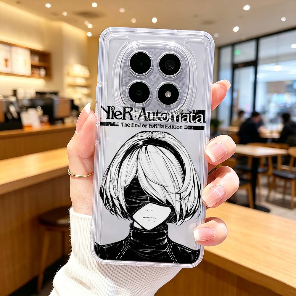 Xiaomi Poco X6 - Coque de téléphone transparente de protection