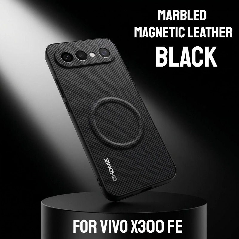 Vivo X200 - Étui de téléphone magnétique en cuir