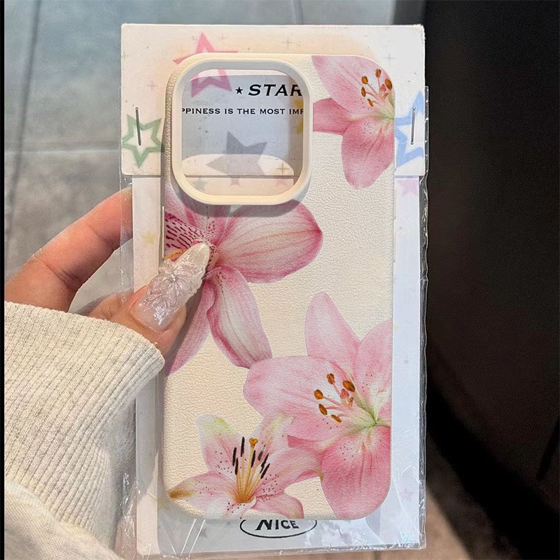 Samsung Galaxy A55 - Coque de téléphone à Texture litchi,