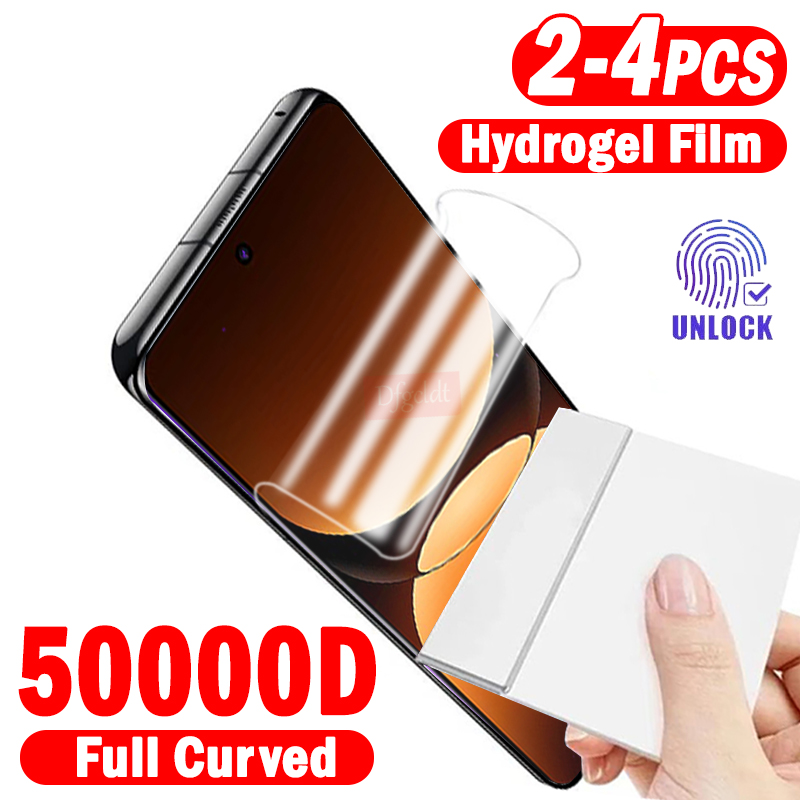 Realme Gt 6 - Film Hydrogel entièrement incurvé 2-4 pièces