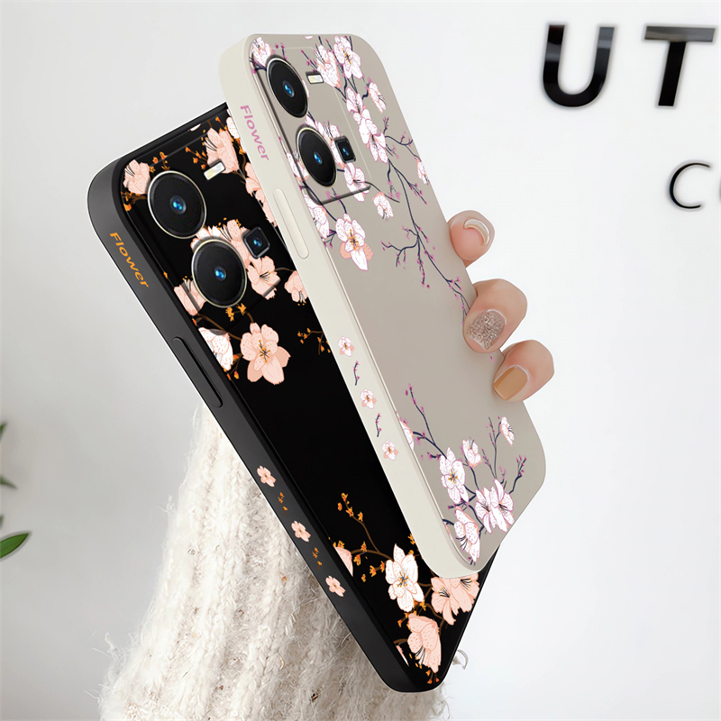 Étui à fleurs florales pour VI - Vivo Y28 avis et prix