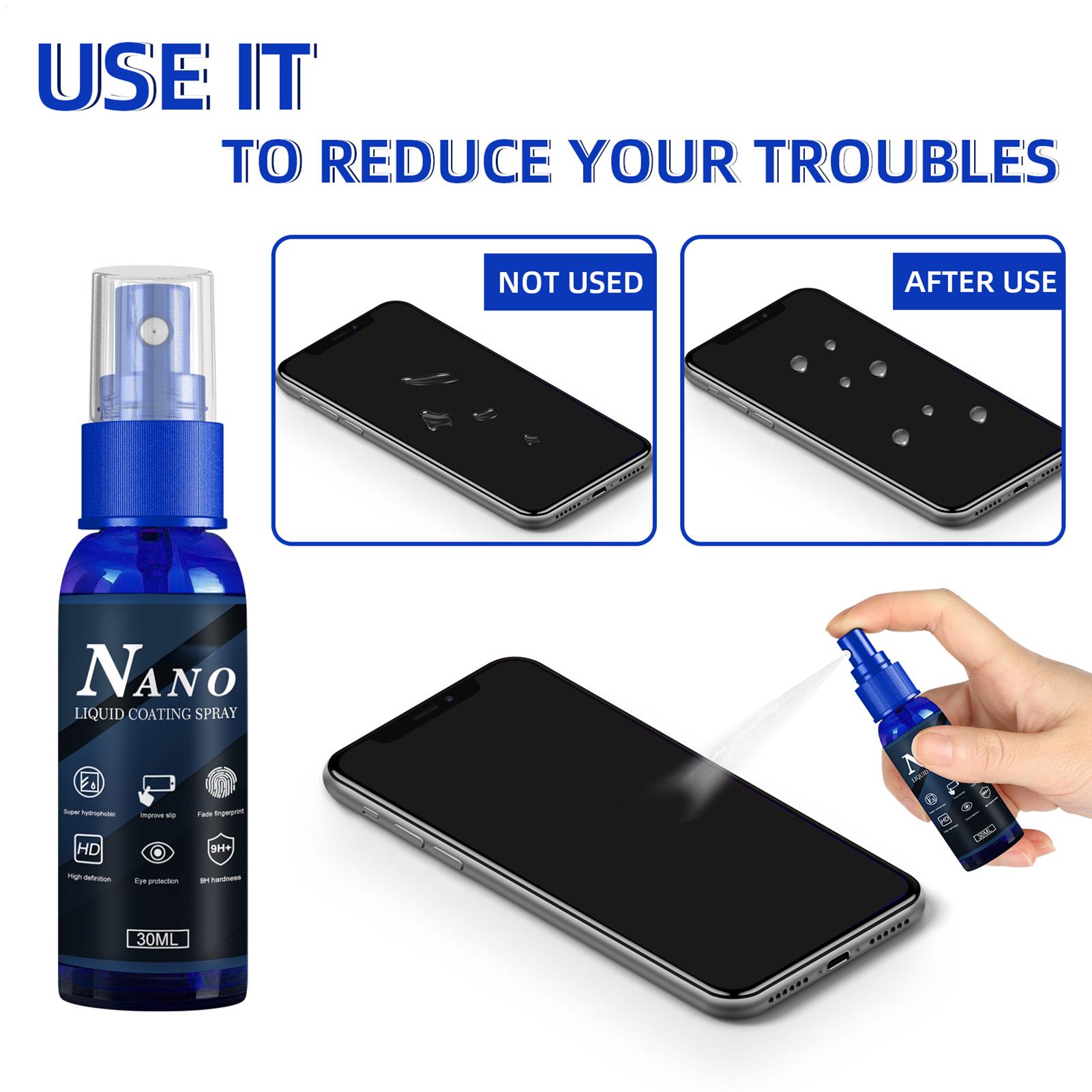 Protecteur d'écran liquide hyd - Oleophobic Coating Spray avis et prix