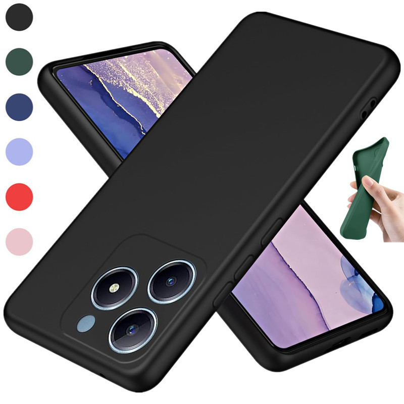 Coque en silicone liquide soup - Realme Note 50 avis et prix