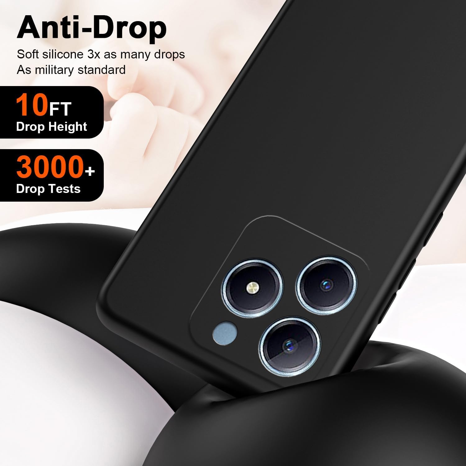Coque en silicone liquide soup - Realme Note 50 avis et prix