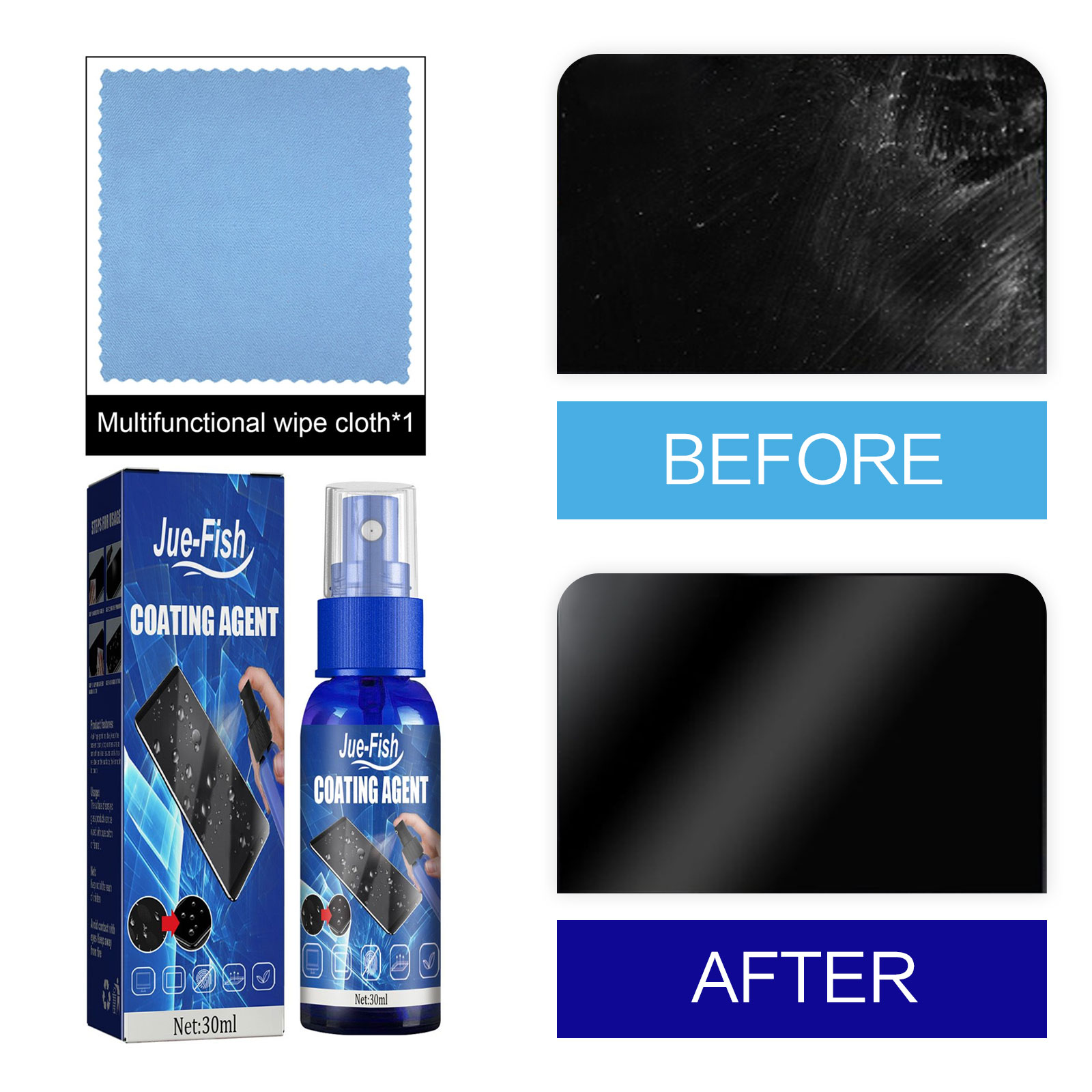 Spray de protection d'écran li - Oleophobic Coating Spray avis et prix