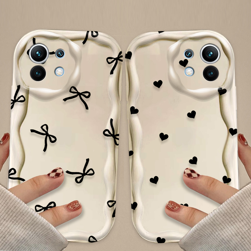 Étui noir avec nœud papillon e - Xiaomi Poco X6 avis et prix